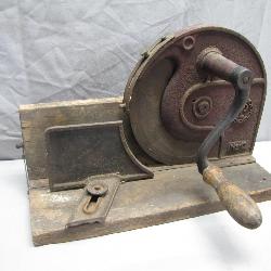 Hand-Cranked Cast Iron No. 12 Slicer