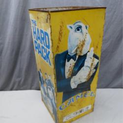 Camel 'Hard Pack' Metal Bin Advertising Display