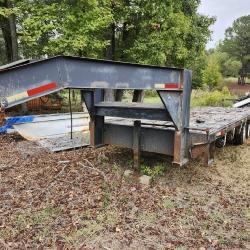 Gooseneck Flatbed Trailer 24x8