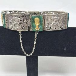 Arte Orfebre Bracelet Made in Per 1793 Sterling &