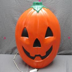 Illuminated Halloween Pumpkin Blow Mold