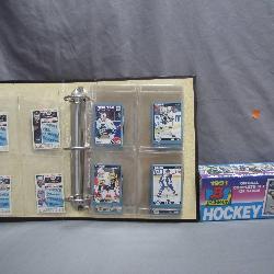 1991 Hockey Card Set and Binder Collection
