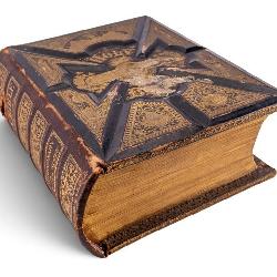 Antique Victorian Devotional Presentation Bible