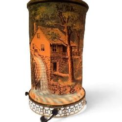 Econolite Motion Lamp, Mill Scene, 1956, 11