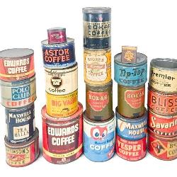 Vintage Advertising Coffee Tins Lot