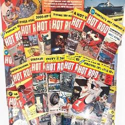 Hot Rod Magazines, Approx 25, All 1960s Issues
