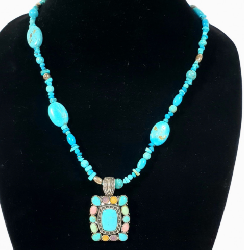 Carolyn Pollac, Relios, Sterling & Gemstone Pendant & Necklace