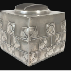 Archibald Knox, Liberty & Co 'Tudric' Pewter Biscuit Box