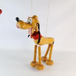 Vintage 1960s Pelham Puppets Giant Disney Pluto Store Display Marionette