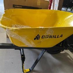 6 cu. ft. Heavy-Duty Steel Tub Wheelbarrow