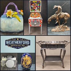 Bidding Ends Fri! ~Incredible *Online Only* Weatherford Gallery Auction! Bronze Statuary, Fine Furniture & Art, Collectibles, Memorabilia & More! Local P/U & Ship Avail.