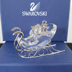 Swarovski Crystal Sleigh Ornament
