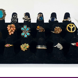Assortment Of 18 Vintage Rings