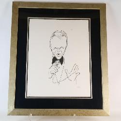 Al Hirschfeld (1903-2003) Frank Sinatra “The Voice”,