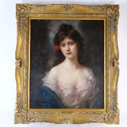Oil on Canvas attributed to Abby Altson (1866-1949)