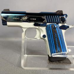 Kimber Micro 9 Sapphire Special Edition 9mm Pistol SN# TD0019157, Manual, With Soft Case, In Origina