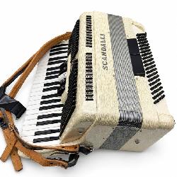 Vintage Scandalli 41-Key 120-Bass Italian Piano Accordion with Case