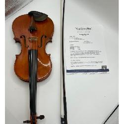 1955 Hans B. Kriner-Labeled Mittenwald 4/4 Violin, Bow, Case & 2024 Appraisal