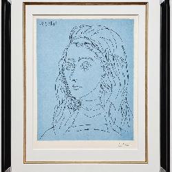 Pablo Picasso Portrait de Jacqueline (1).
