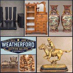 Bidding Ends Fri! ~Incredible *Online Only* Weatherford Gallery Auction! Fine Furniture, Collectibles, Vintage, Memorabilia, Antiques, Artwork & More! Local P/U & Ship Avail.