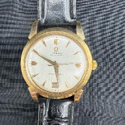 Lot # : 218 - 14k Gold OMEGA SEAMASTER Watch