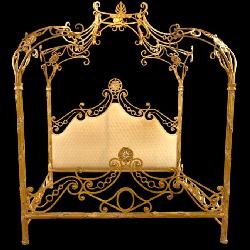 Richelieu Morris Originals king sz royal canopy bed www.SouthJerseyAuction.com
