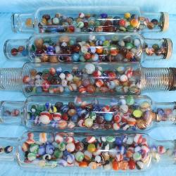 Early Machine made marbles