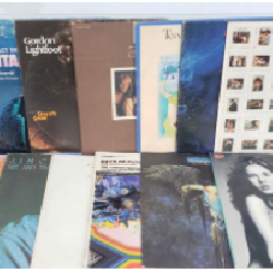 Vintage 1970s Classic Rock Vinyl LP Lot
