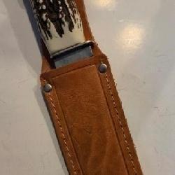 S1 - SOLINGEN HUNTING KNIFE W/ SHEATH (GERMANY)