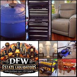 This Fri & Sat! Incredible Arlington Estate Sale! LeCreuset, Elfa, Leather Furniture, Sterling, Home Audio, Quilts, Generator, Craftsman, Outdoor Living, Collectibles..