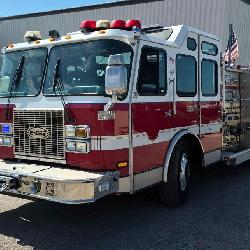 2003 E-ONE Fire Truck, VIN# 4EN3AAA8131005954, Miles Showing On Odometer 141914, Kansas Title