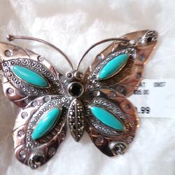 Large Sterling Pin