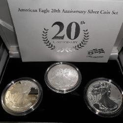 3 Coin Silver Dollar Set