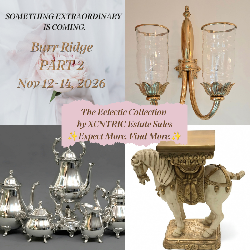 XCNTRIC Estate Sales Burr Ridge Estate Sale Nov 12-14, 2026