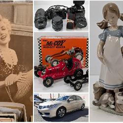 Autos Collectibles Marilyn Monroe Cameras