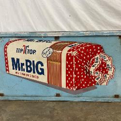 54×26 Tip Top Bread ‘Mr. Big’ Advertising Sign